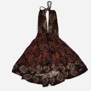 free people shadow dance midi dress Free People Shadow Dance Midi Dress Size S Black Lace Illusion rrp 188